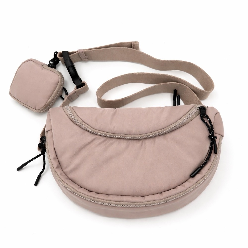 Böhme Street Level Curve Crossbody Bag Pack Belt Bag with Pouch NEW